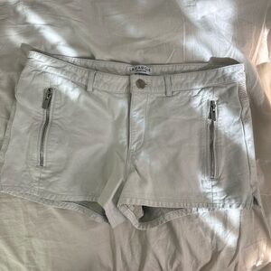 LAMARQUE Off-White Leather Pants